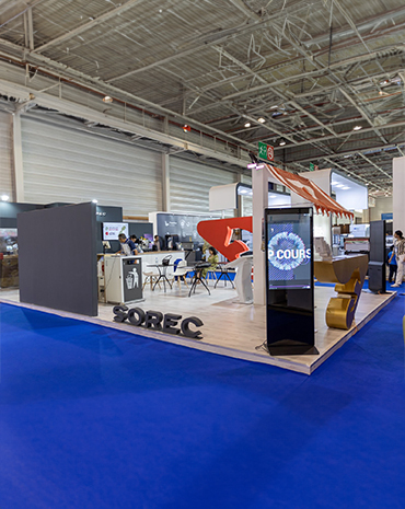 "Stand d'Exposition au Maroc lors d'un événement,Stand Expo Maroc."