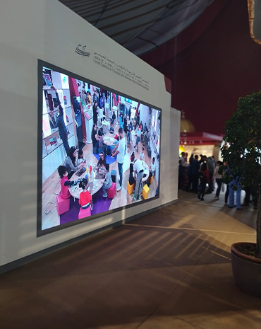 "Location d'écran LED au Maroc pour événements et stands par Stand Expo Maroc."