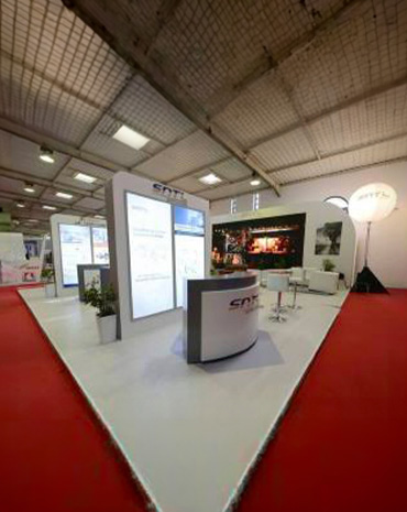 "Construction de stand pour SNTL au Maroc,Stand Expo Maroc."