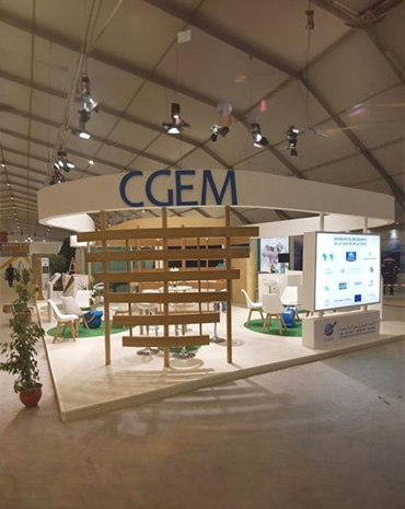 "Construction de stand pour CGEM,Stand Expo Maroc."