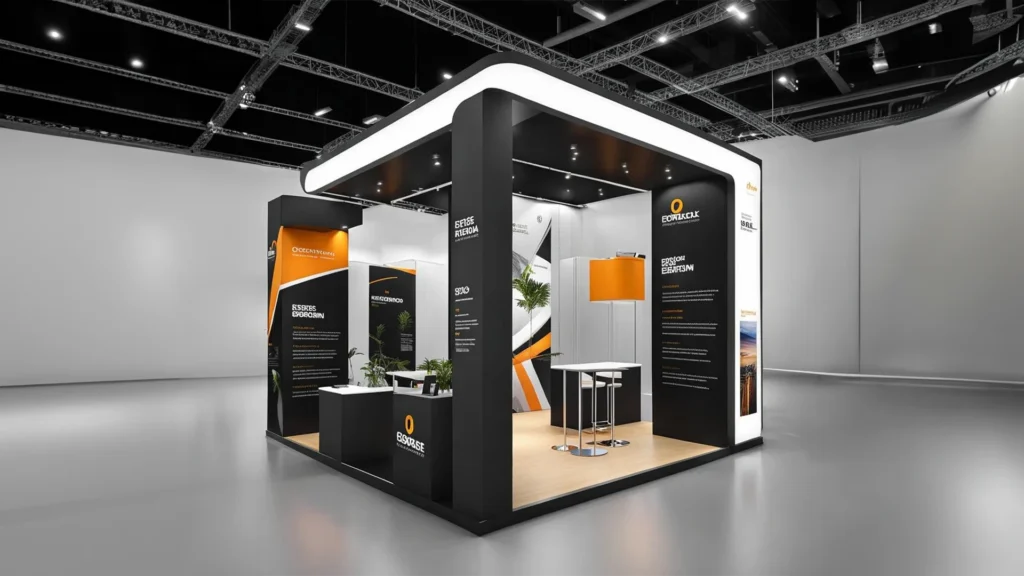stand expo back